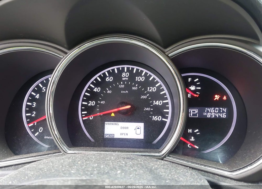 2012 NISSAN MURANO SL VIN: JN8AZ1MW0CW221182