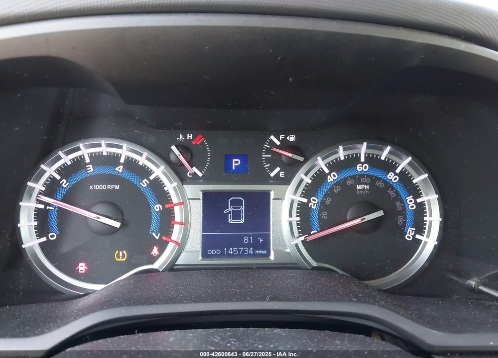 2015 TOYOTA 4RUNNER LIMITED VIN: JTEBU5JR0F5273468