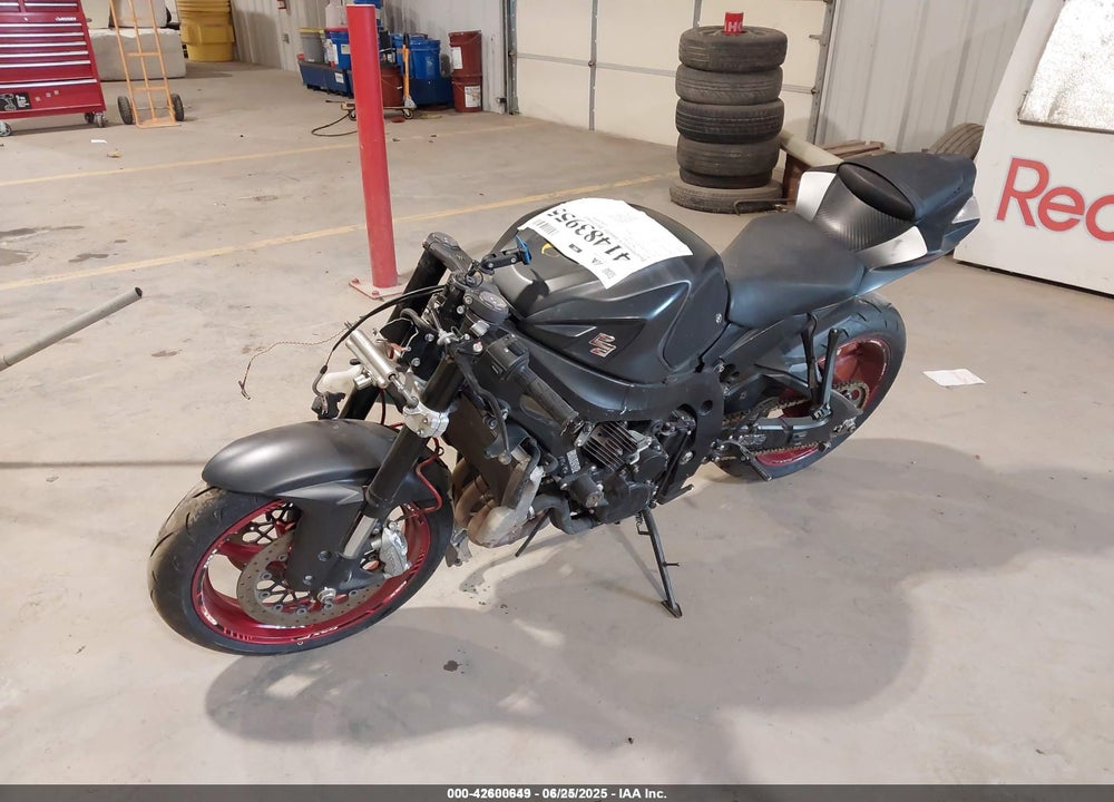 2017 SUZUKI GSX-R600 VIN: JS1GN7FA1H2100935