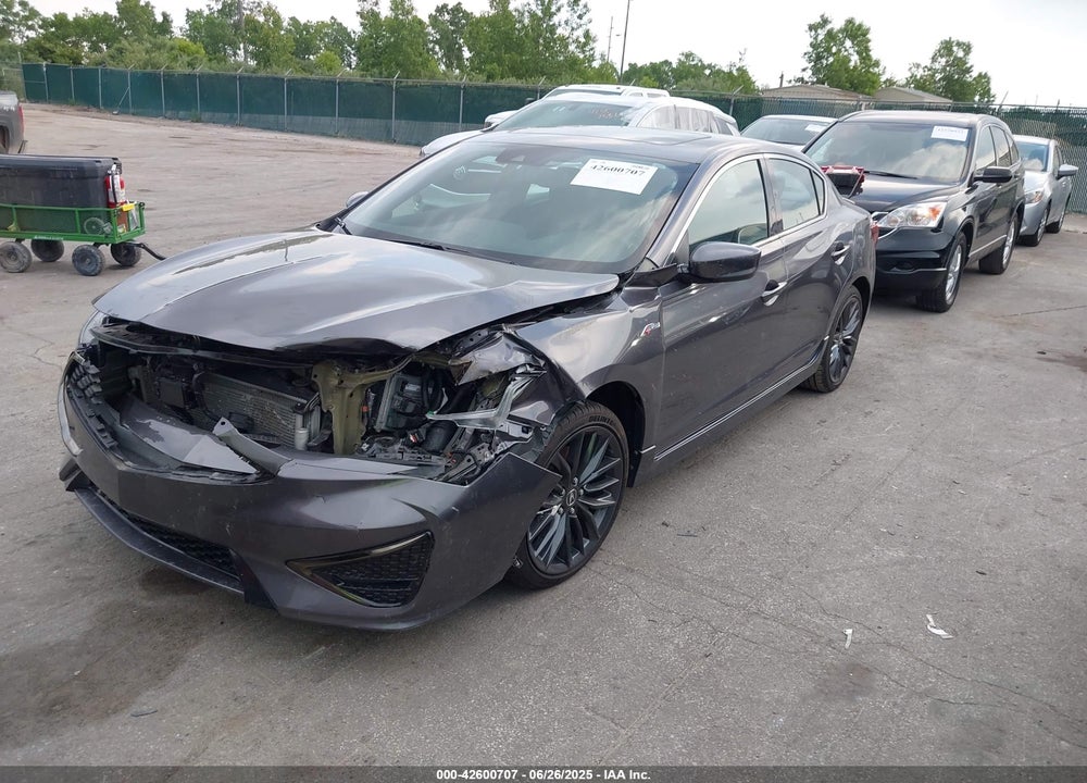 2022 ACURA ILX VIN: 19UDE2F87NA001709