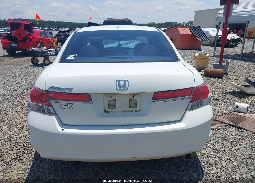 2012 HONDA ACCORD VIN: 1HGCP2F87CA070497