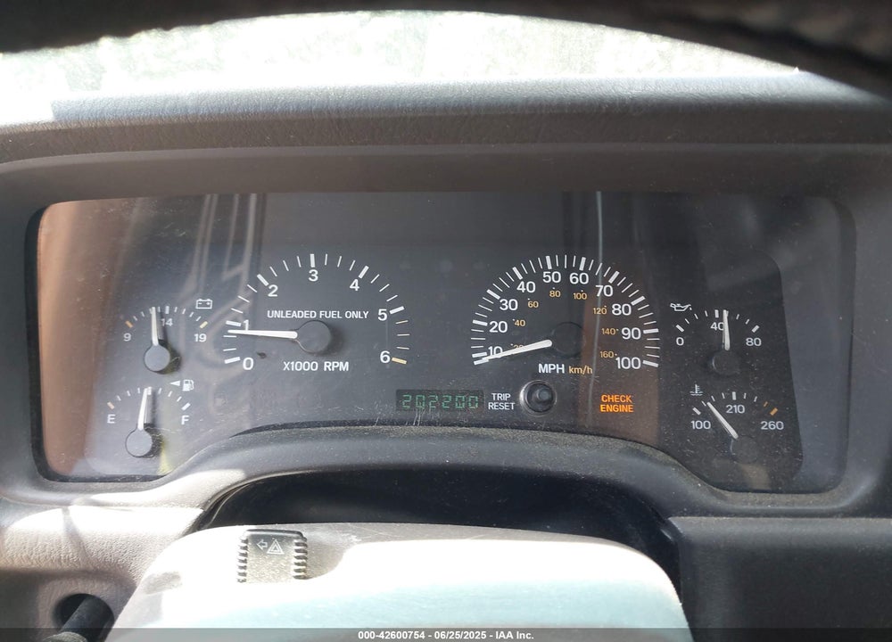 1997 JEEP CHEROKEE SPORT VIN: 1J4FJ68SXVL512977