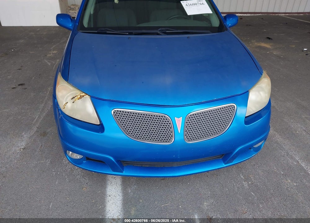 2007 PONTIAC VIBE VIN: 5Y2SL65887Z442225