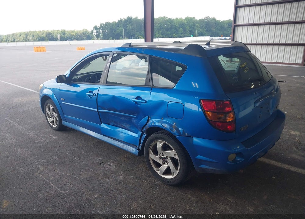 2007 PONTIAC VIBE VIN: 5Y2SL65887Z442225
