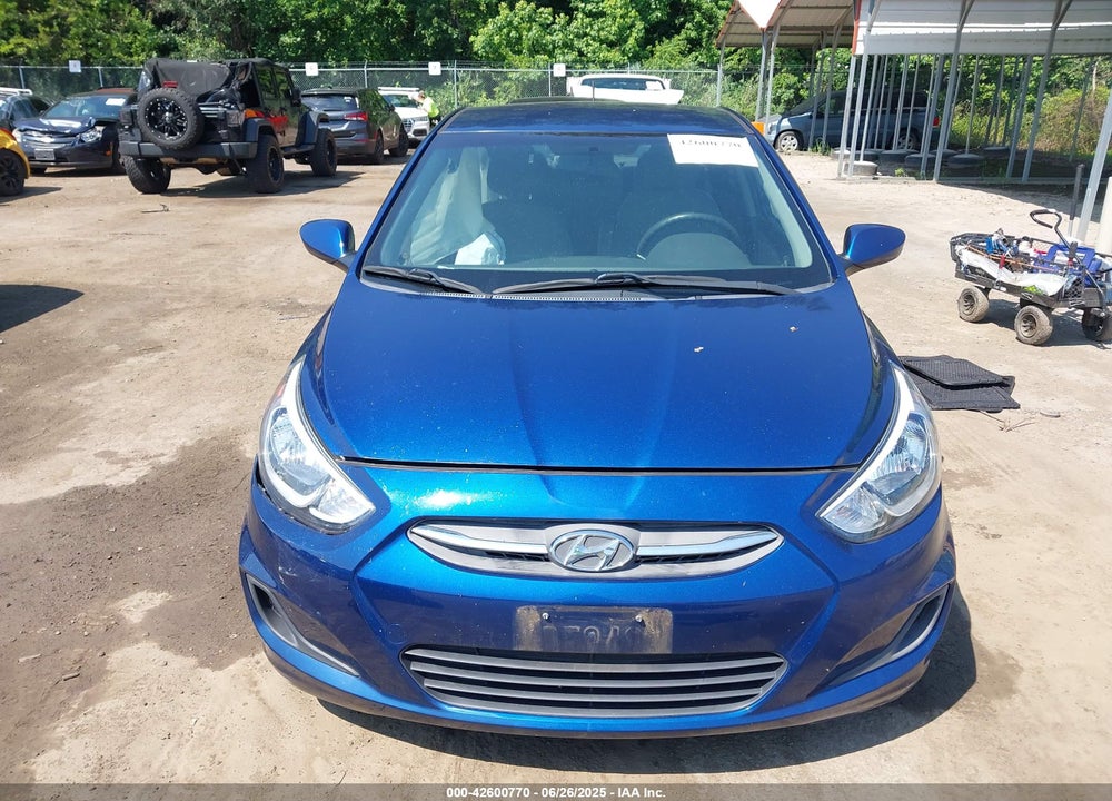 2016 HYUNDAI ACCENT VIN: KMHCT4AE1GU036073