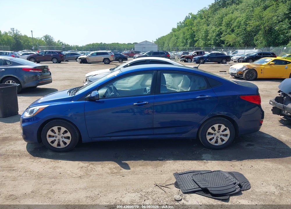 2016 HYUNDAI ACCENT VIN: KMHCT4AE1GU036073
