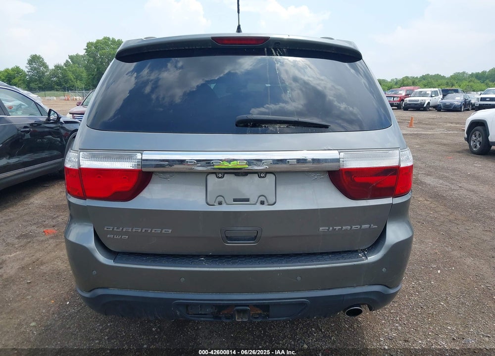 2011 DODGE DURANGO VIN: 1D4RE5GG5BC648611