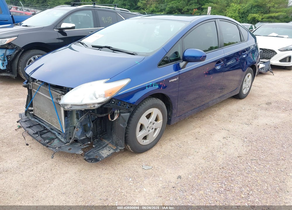 2011 TOYOTA PRIUS VIN: JTDKN3DU1B5347190