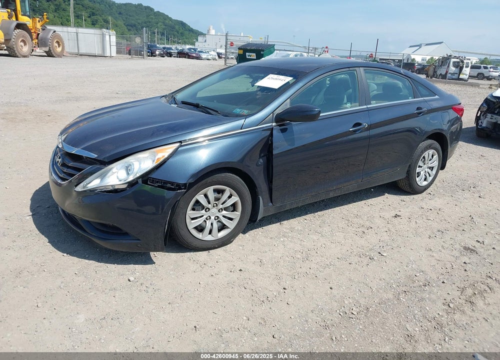 2013 HYUNDAI SONATA GLS VIN: 5NPEB4AC8DH522934