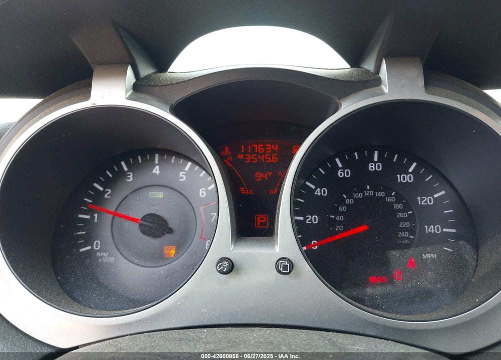 2012 NISSAN JUKE VIN: JN8AF5MV1CT121553