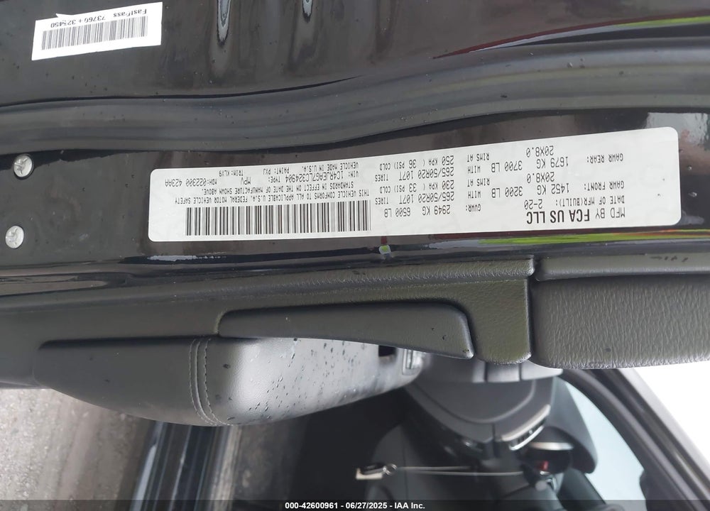 2020 JEEP GRAND CHEROKEE VIN: 1C4RJEAG7LC324904