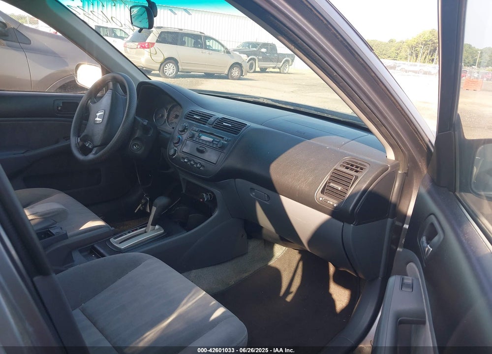 2004 HONDA CIVIC LX VIN: 2HGES165X4H558532