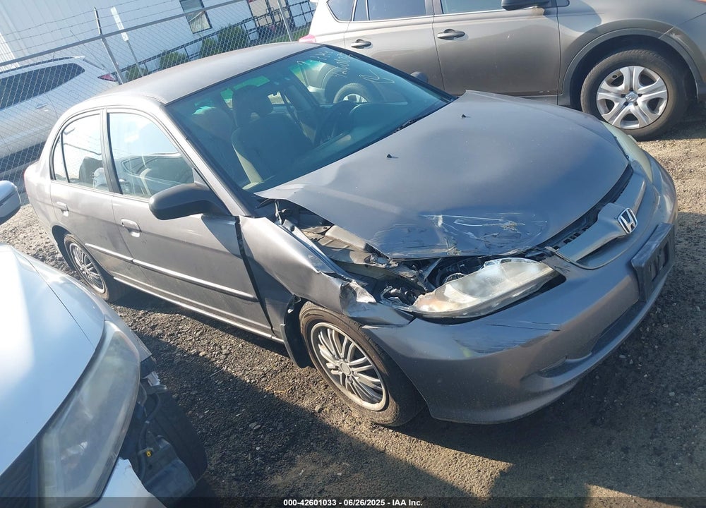 2004 HONDA CIVIC LX VIN: 2HGES165X4H558532
