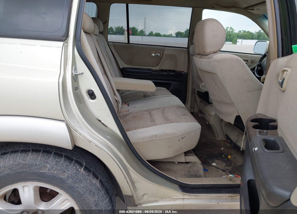 2003 TOYOTA HIGHLANDER LIMITED V6 VIN: JTEGF21A330116664