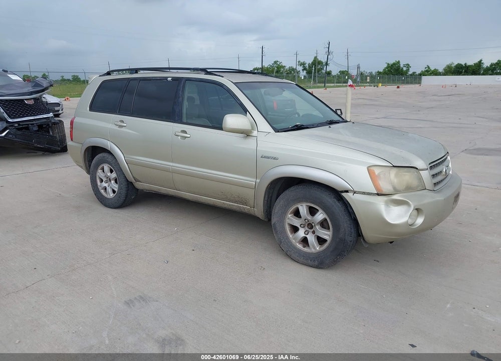 2003 TOYOTA HIGHLANDER LIMITED V6 VIN: JTEGF21A330116664