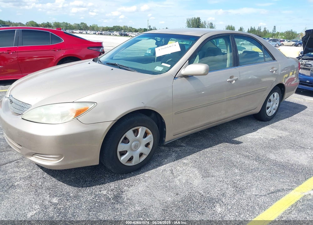 2002 TOYOTA CAMRY VIN: 4T1BE32K42U014095