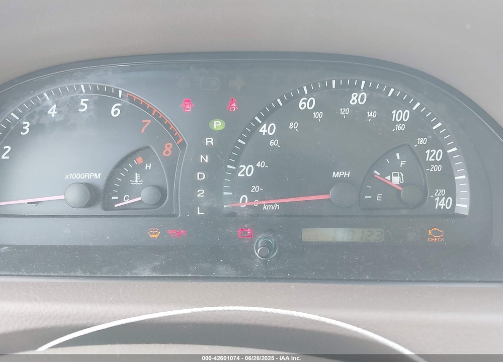2002 TOYOTA CAMRY VIN: 4T1BE32K42U014095