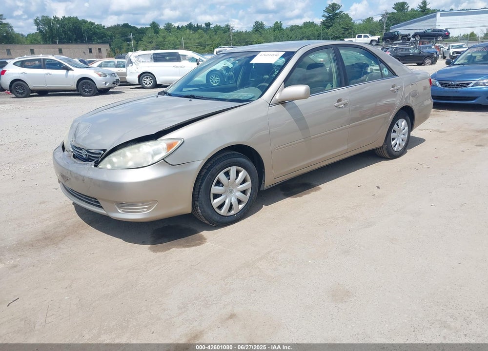 2005 TOYOTA CAMRY LE VIN: 4T1BE32K65U614234