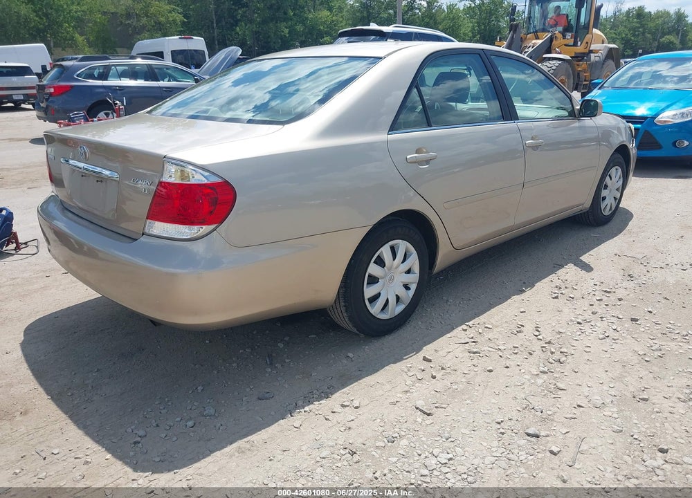 2005 TOYOTA CAMRY LE VIN: 4T1BE32K65U614234