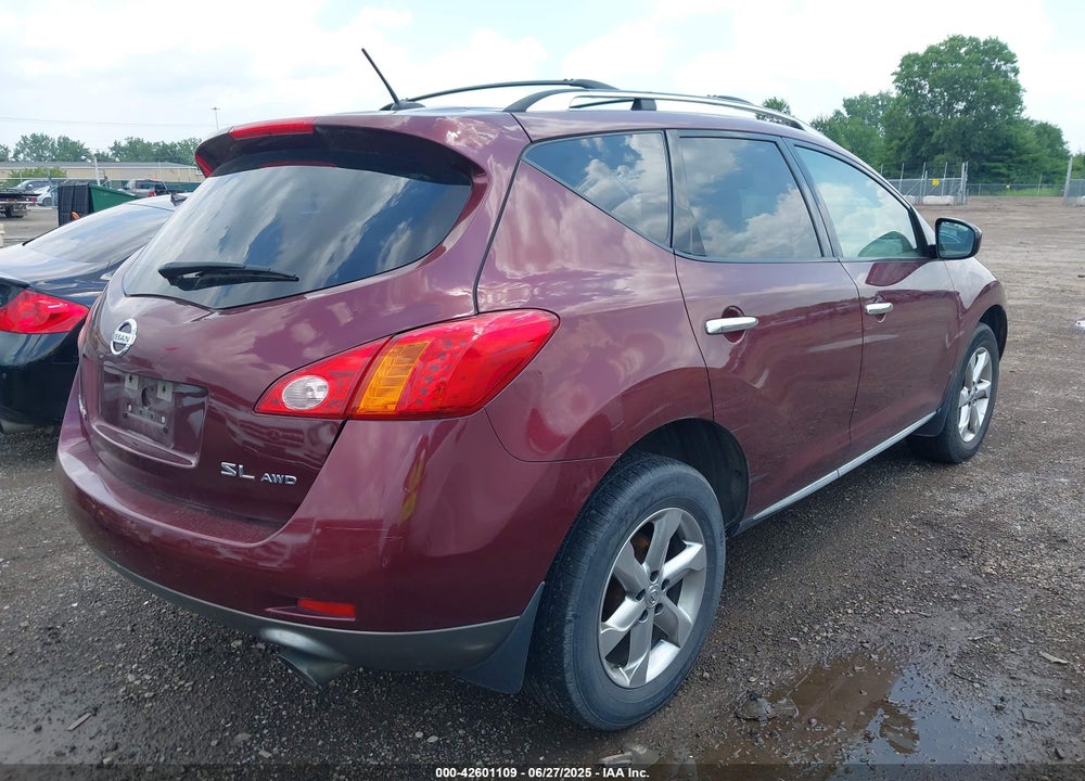 2010 NISSAN MURANO VIN: JN8AZ1MW3AW123051
