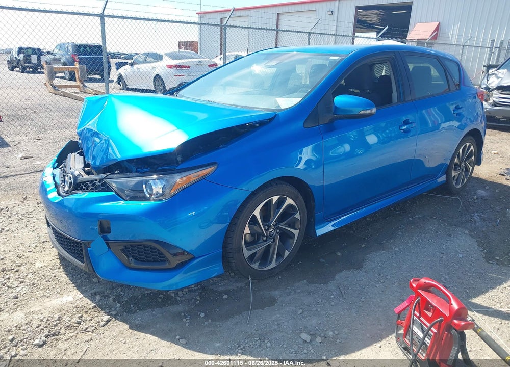 2017 TOYOTA COROLLA IM VIN: JTNKARJE1HJ547980