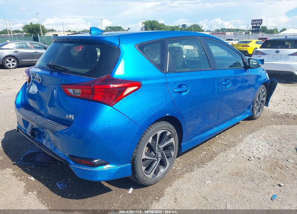 2017 TOYOTA COROLLA IM VIN: JTNKARJE1HJ547980
