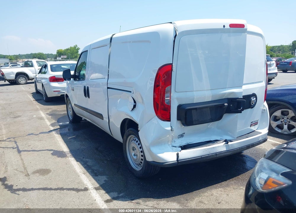 2022 RAM PROMASTER CITY CARGO VAN VIN: ZFBHRFAB9N6W60931