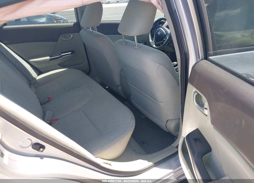 2012 HONDA CIVIC VIN: 19XFB2F57CE088513