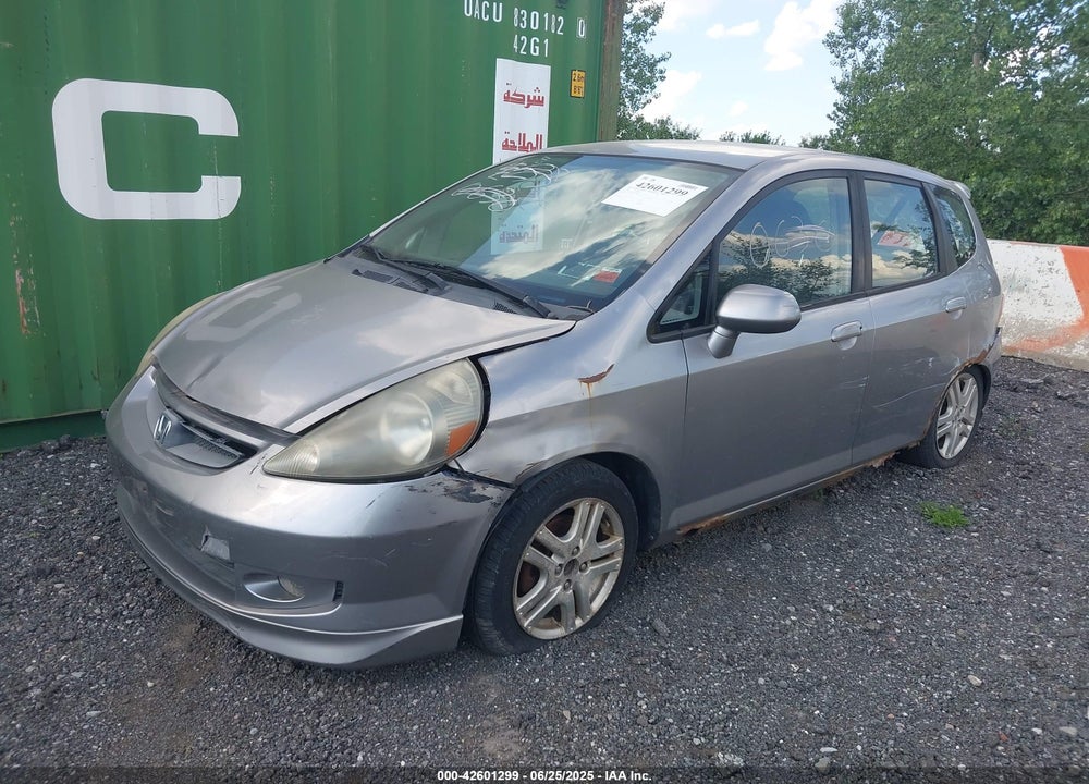 2008 HONDA FIT VIN: JHMGD37618S044831