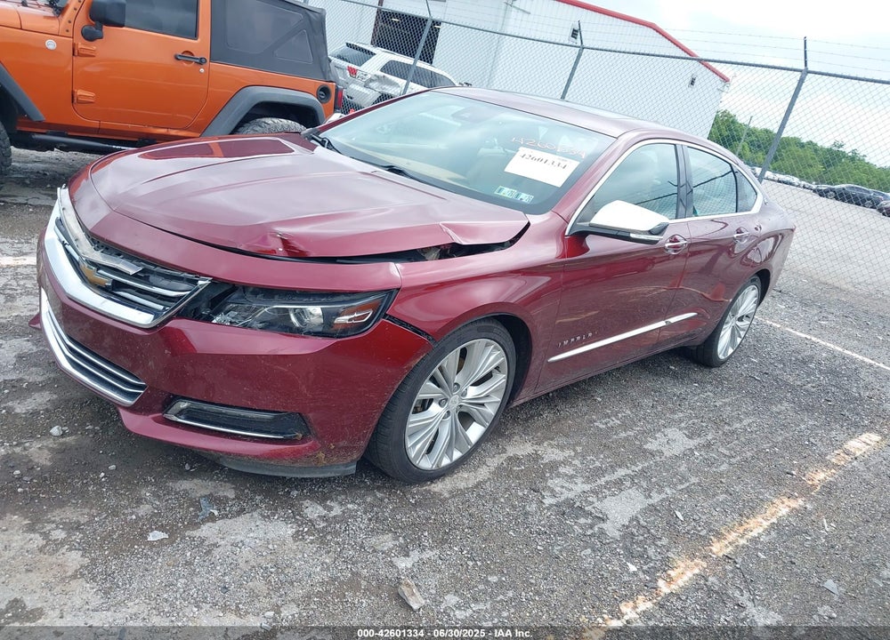 2016 CHEVROLET IMPALA VIN: 2G1145S35G9197303