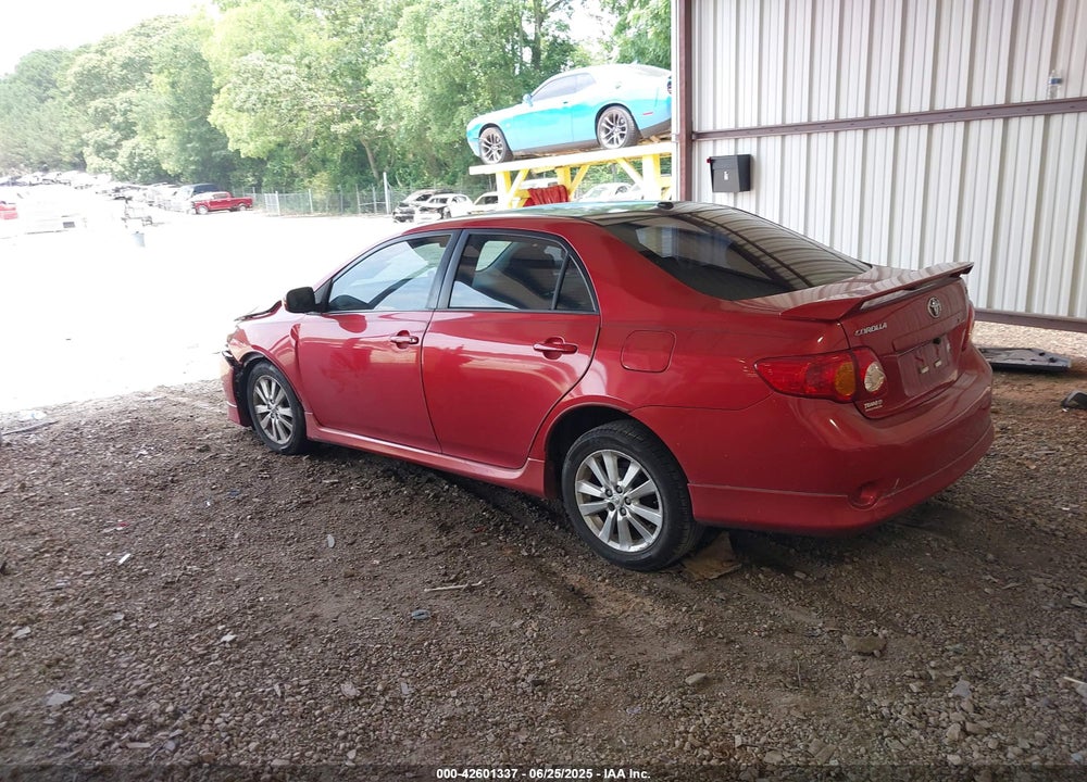 2009 TOYOTA COROLLA S VIN: 2T1BU40E19C041899