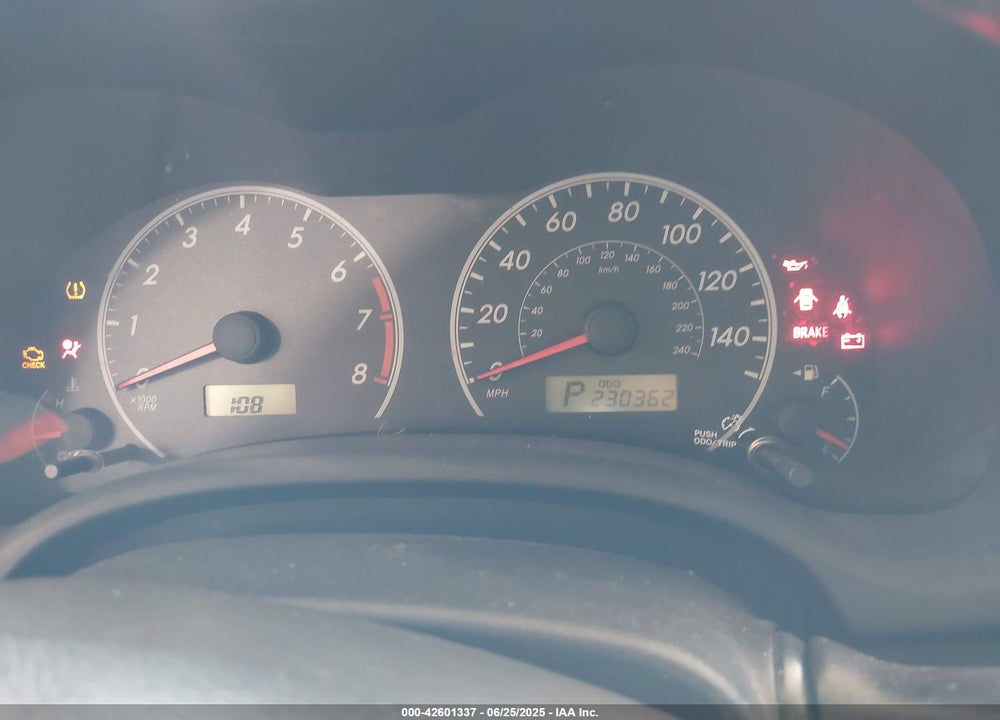 2009 TOYOTA COROLLA S VIN: 2T1BU40E19C041899