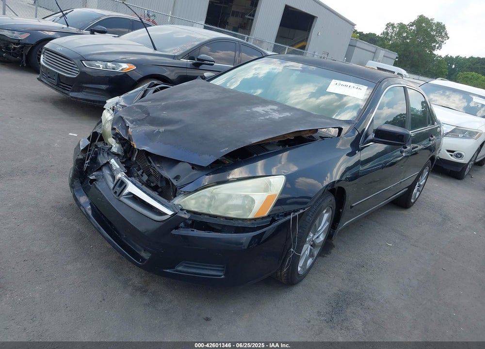 2007 HONDA ACCORD VIN: 3HGCM56437G711286