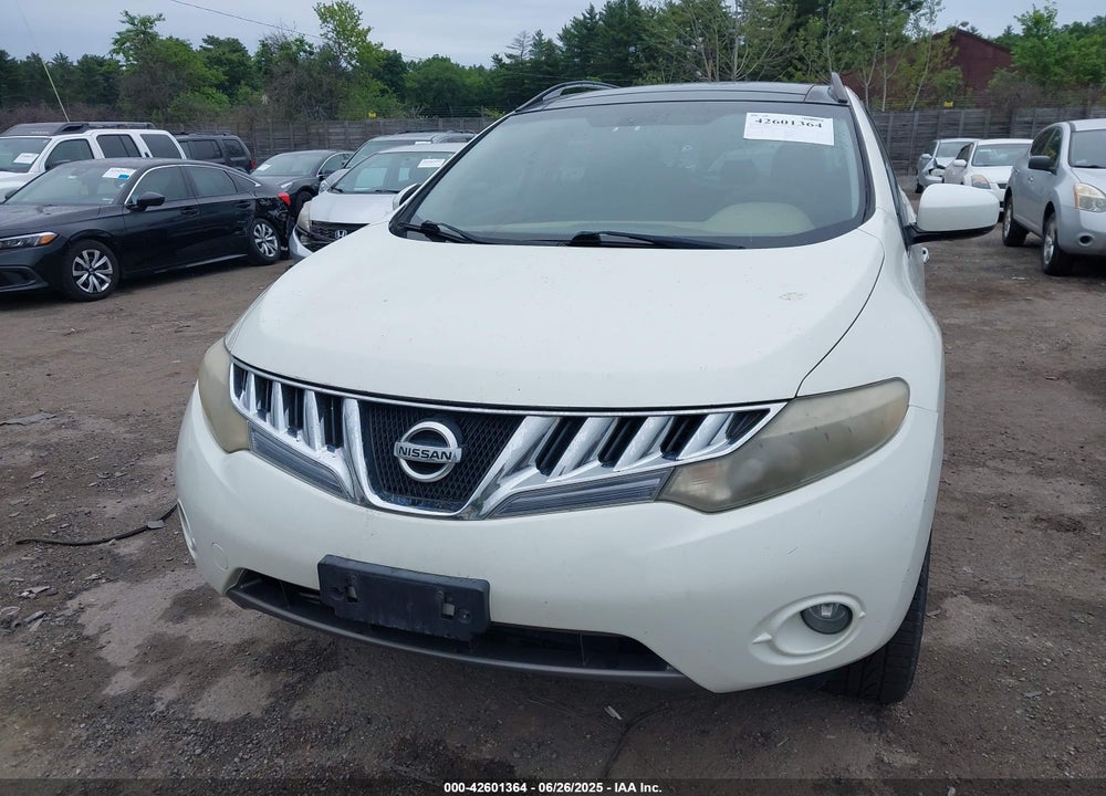 2009 NISSAN MURANO LE VIN: JN8AZ18W19W124737
