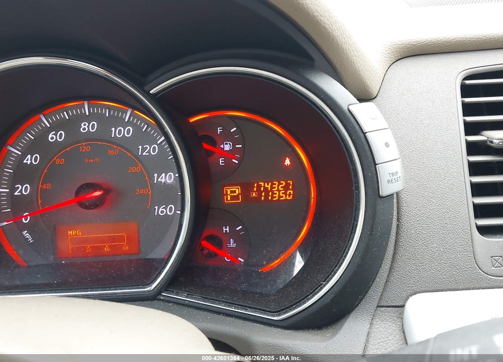 2009 NISSAN MURANO LE VIN: JN8AZ18W19W124737