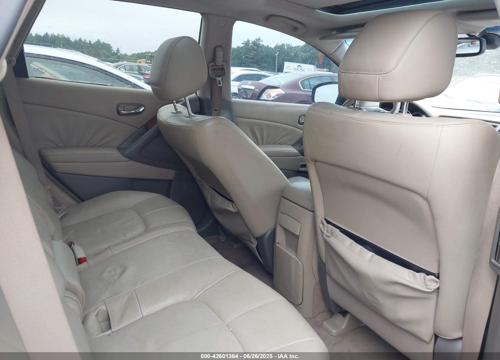 2009 NISSAN MURANO LE VIN: JN8AZ18W19W124737
