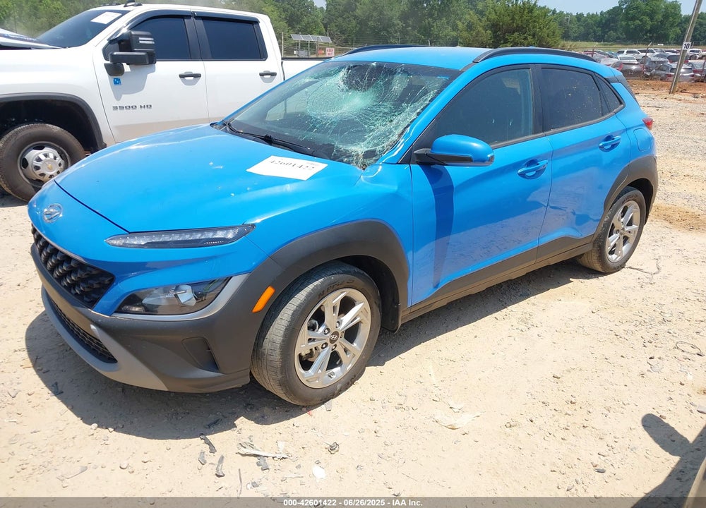 2022 HYUNDAI KONA SEL VIN: KM8K62AB3NU899645