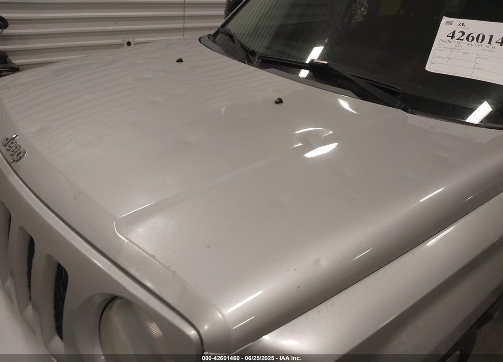 2011 JEEP PATRIOT VIN: 1J4NF4GB5BD129795