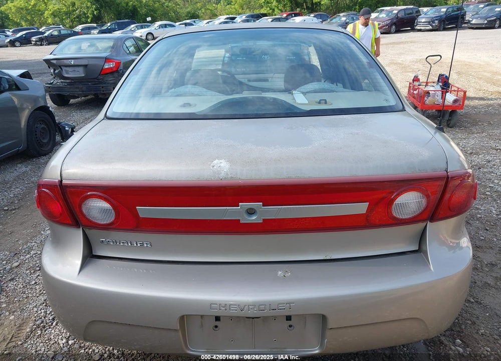 2003 CHEVROLET CAVALIER VIN: 1G1JC52F437221342