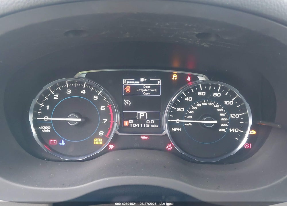 2018 SUBARU FORESTER VIN: JF2SJAJC4JH417551
