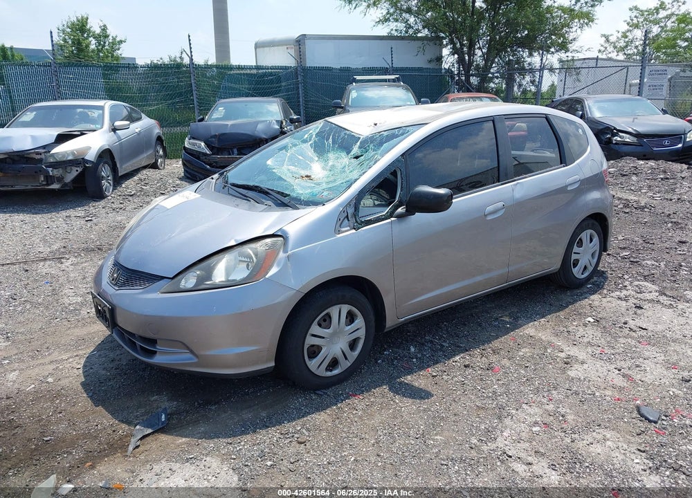 2010 HONDA FIT VIN: JHMGE8H21AS011436