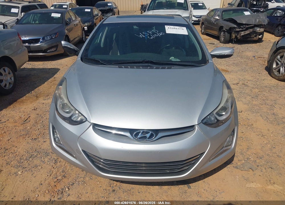 2015 HYUNDAI ELANTRA VIN: KMHDH4AH1FU229550