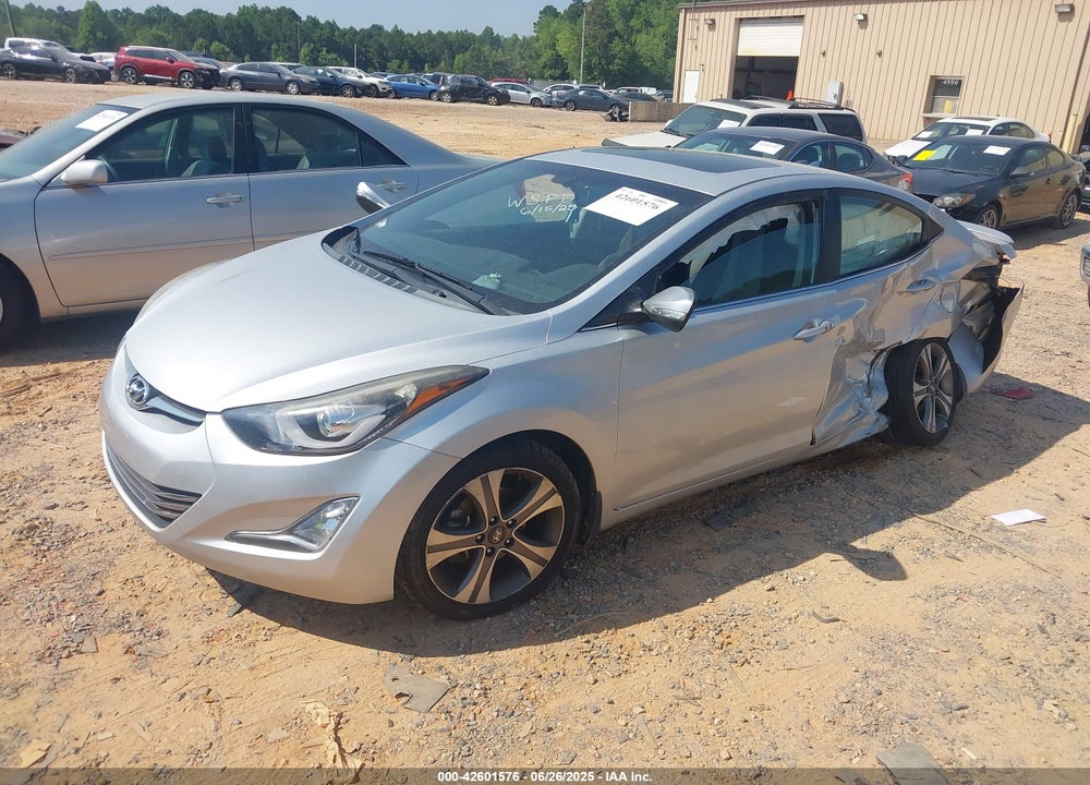2015 HYUNDAI ELANTRA VIN: KMHDH4AH1FU229550