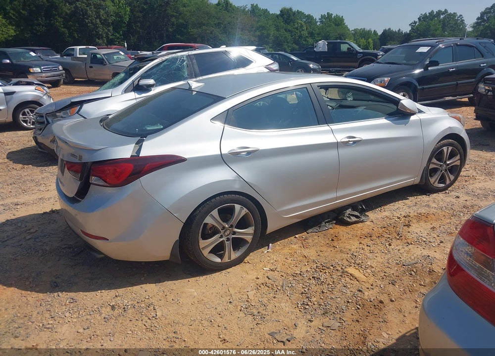 2015 HYUNDAI ELANTRA VIN: KMHDH4AH1FU229550