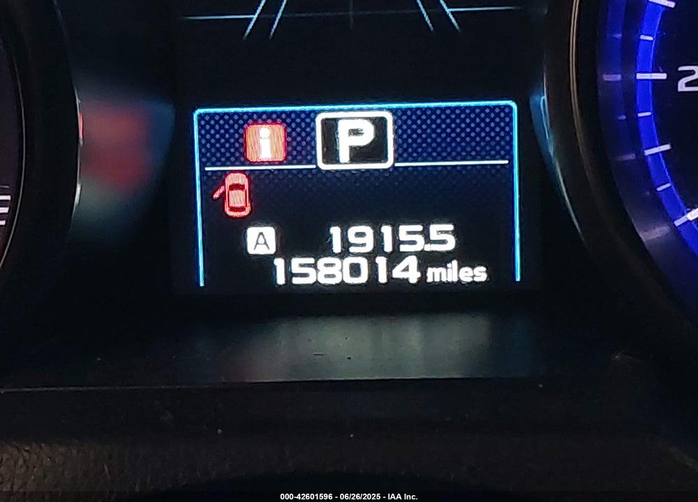 2016 SUBARU LEGACY VIN: 4S3BNAF69G3058791