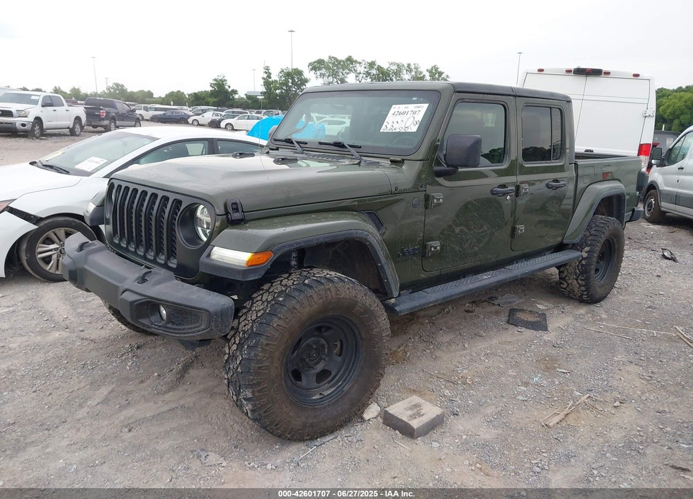 2022 JEEP GLADIATOR VIN: 1C6HJTAG1NL105124