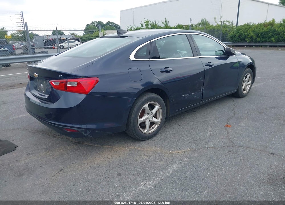 2016 CHEVROLET MALIBU VIN: 1G1ZB5ST9GF298263