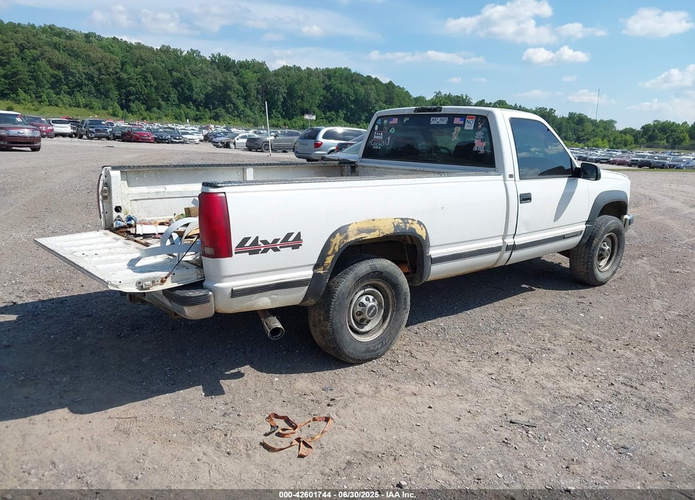 1998 GMC SIERRA 2500 HD SL VIN: 1GTGK24R4WZ532594