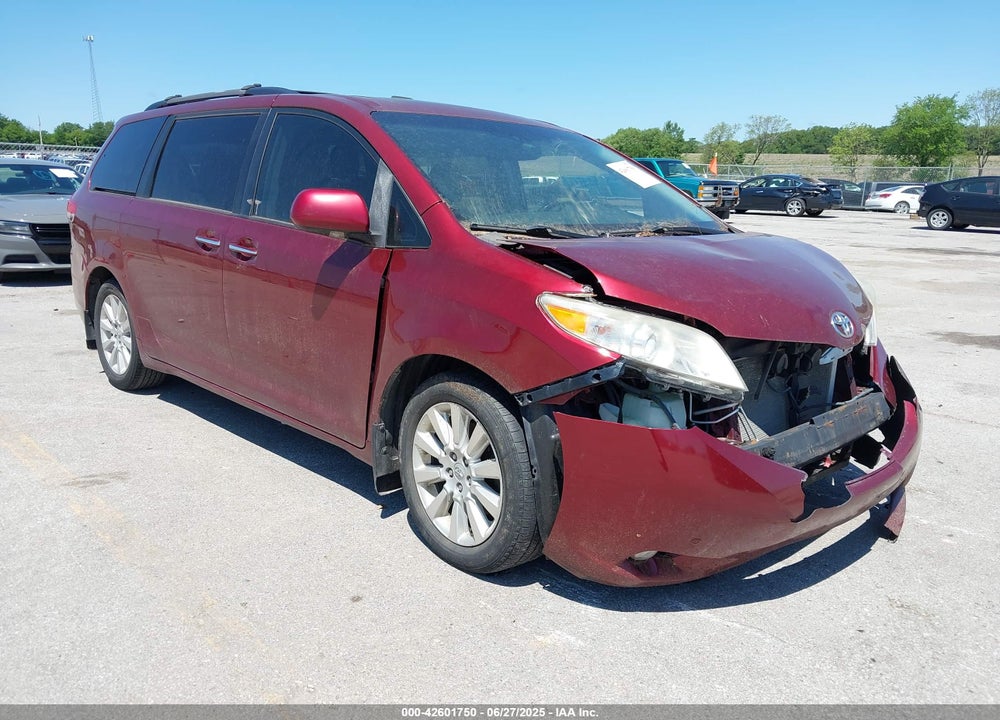 2011 TOYOTA SIENNA LIMITED V6 VIN: 5TDYK3DC3BS084558