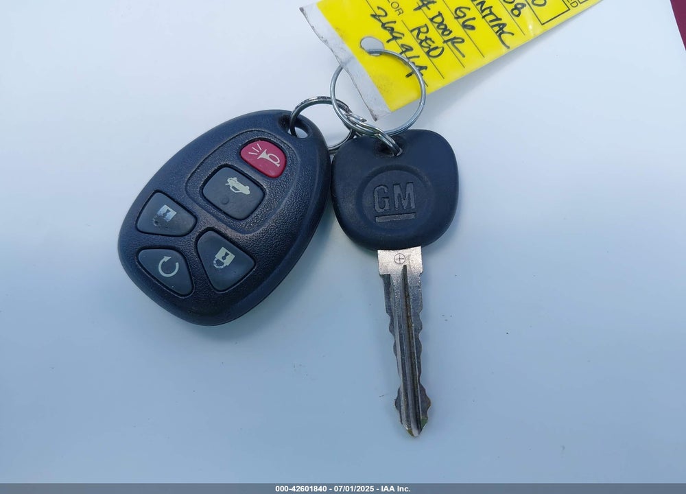 2008 PONTIAC G6 VIN: 1G2ZG57N984269964